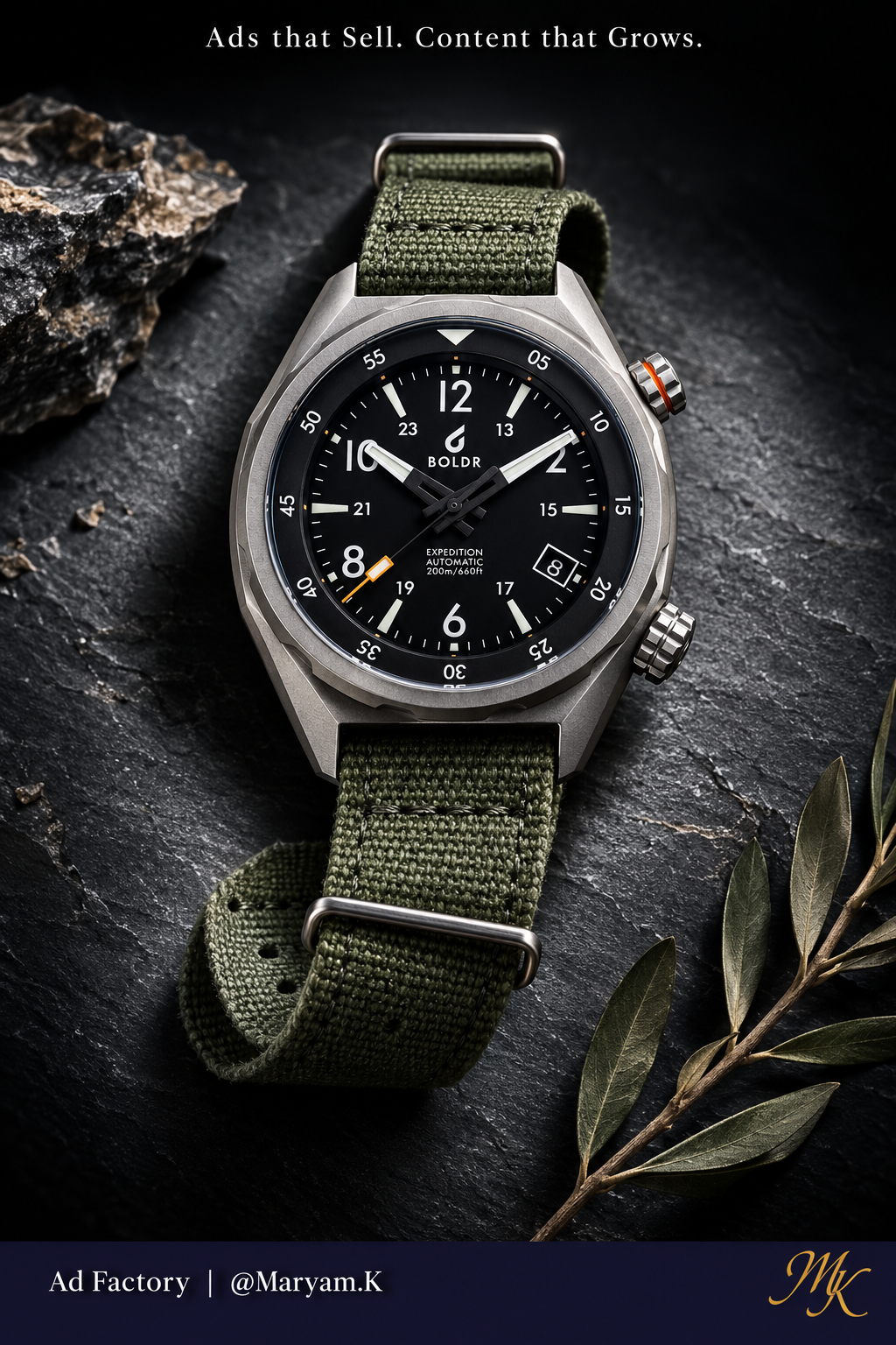 BOLDR Expedition Automatic Watch — slide 8